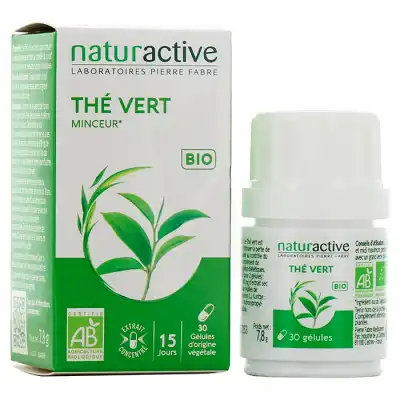 Naturactive Phytotherapie ThÉ Vert Bio GÉl Pilulier/30 à Mimizan