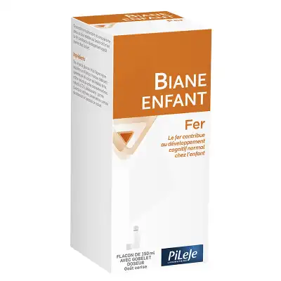 Pileje Biane Enfant Fer Solution Buvable Flacon De 150ml à LA-RIVIERE-DE-CORPS