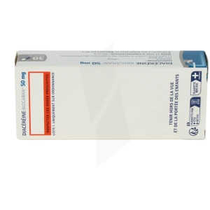 Diacereine Biogaran 50 Mg, Gélule