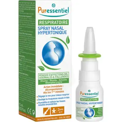 Puressentiel Respiratoire Spray Hypertonique Nasal Fl/15ml à EPERNAY