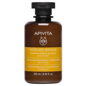 Apivita - Holistic Hair Care Shampoing Nourrissant & Réparateur Avec Olive & Miel 250ml