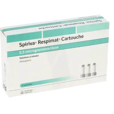 Spiriva Respimat 2,5 Microgrammes/dose, Solution à Inhaler à Eysines