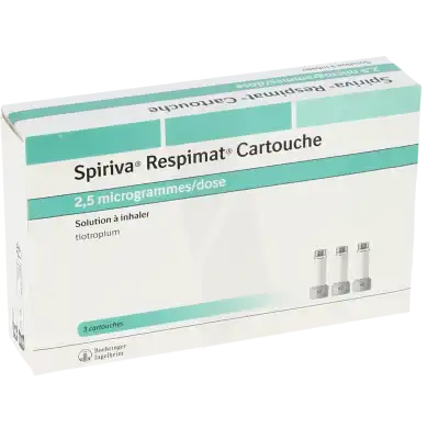 Spiriva Respimat 2,5 Microgrammes/dose, Solution à Inhaler à CHENÔVE