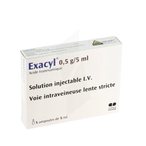 Exacyl 0,5 G/5 Ml I.v., Solution Injectable