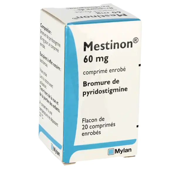 Mestinon 60 Mg, Comprimé Enrobé