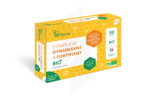 Iphym Conseil Ap’iphym Complexe Dynamisant & Fortifiant Bio 20 Ampoules/10ml
