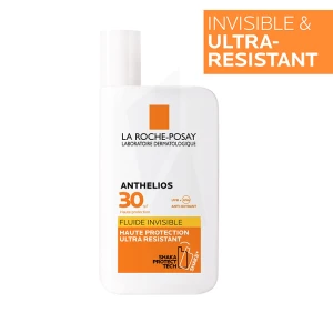 La Roche Posay Anthelios Crème Solaire En Fluide Invisible Visage Spf30 Avec Parfum Flacon/50ml