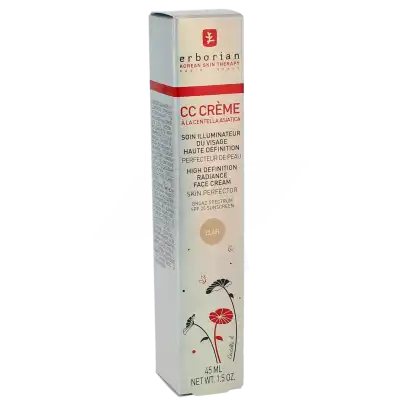 Erborian Cc Crème à La Centella Asiatica Clair T/45ml à CAMBLANES-ET-MEYNAC