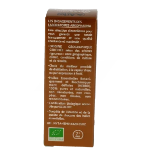 Arkopharma Huile Essentielle Bio N°11 Géranium Rosat Fl/5ml