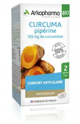 Arkogélules Curcuma + Pipérine Bio Gélules Fl/40 à Voiron