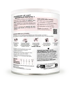 Popote Lait Infantile 1er âge Bio 400g