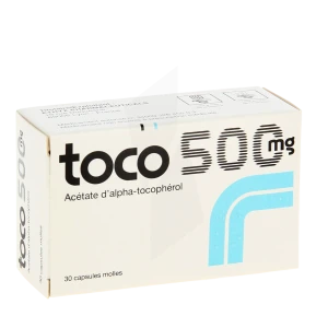 Toco 500 Mg, Capsule Molle