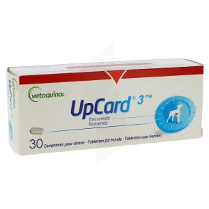 Upcard 3 Mg Comprimes Pour Chiens, Comprimé