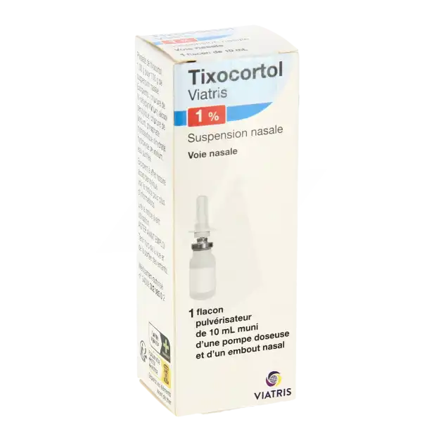 Tixocortol Viatris 1%, Suspension Nasale