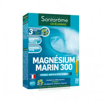 Santarome Magnésium Marin Solution Buvable 20 Ampoules/10ml à SCHOELCHER