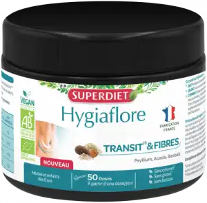 Acheter Hygiaflore Transit & Fibres Bio Poudre Pot/184g à Gourbeyre