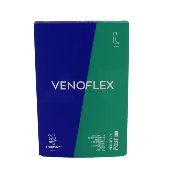 Venoflex Fast 2 Chaussette Lin Homme Naturel Taille 2n