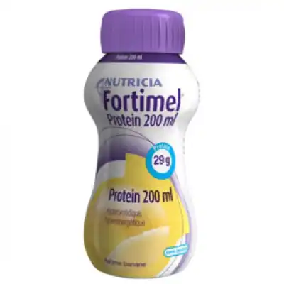 Fortimel Protein Nutriment Banane 4 Bouteilles/200ml à PARON