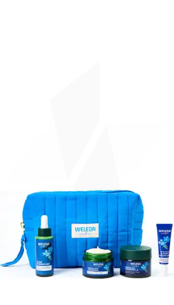 Weleda Trousse Routine Complète Anti-âge Gentiane Bleue & Edelweiss