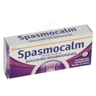 Spasmocalm 80 Mg, Comprimé Orodispersible à Auterive