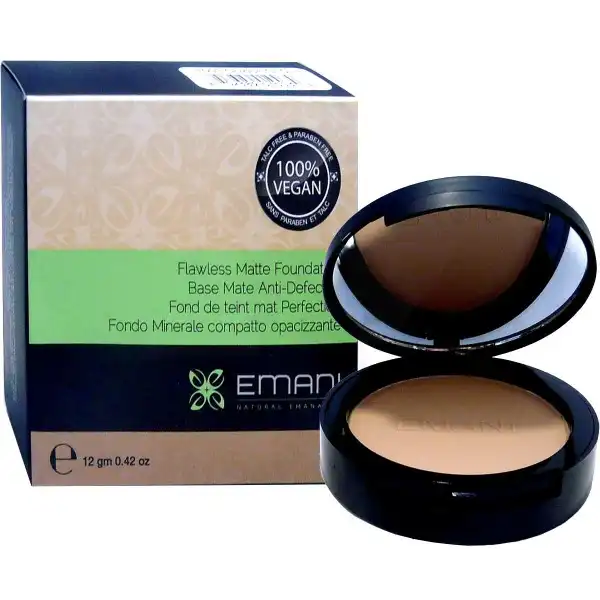 Emani Poudre Compacte De Teint Matifiant Perfection Anti-brillance Golden (1003) 12g