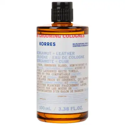 Korres Hom Edc Bergamote Et Cuir 100ml à MONTEUX