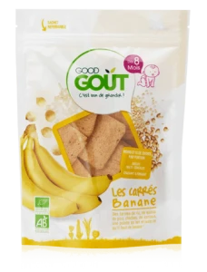 Good Goût Alimentation Infantile Carré Banane Sachet/50g