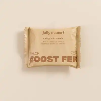 Jolly Mama Croquantissime Snack Boost Fer Sachet/45g