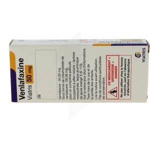 Venlafaxine Viatris 50 Mg, Comprimé Pelliculé