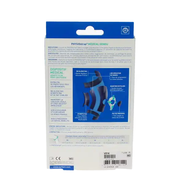 Physiostrap Genouillère Proprioceptive Xl