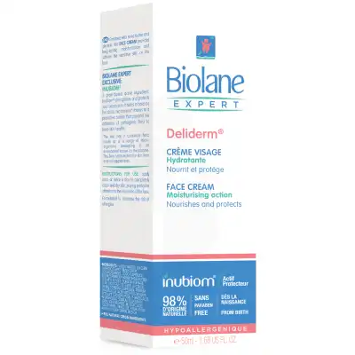 Biolane Expert Pro Deliderm Crème Visage T/50ml à VALS-LES-BAINS