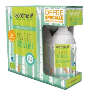 Ladrôme Sève De Bouleau Bio Française 3x500ml