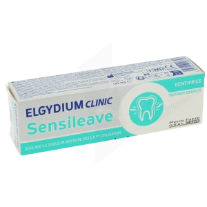 Elgydium Clinic Sensileave Dentifrice Sensibilité Dentaire T/50ml