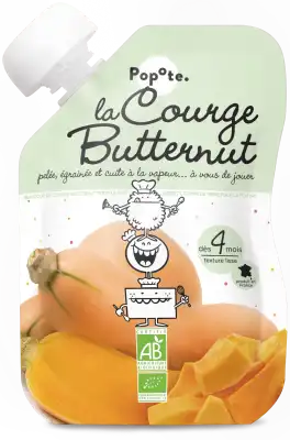 Popote Gourde Courge Butternut Bio 120g* à Aubervilliers