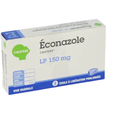 ECONAZOLE CRISTERS L.P. 150 mg, ovule à libération prolongée