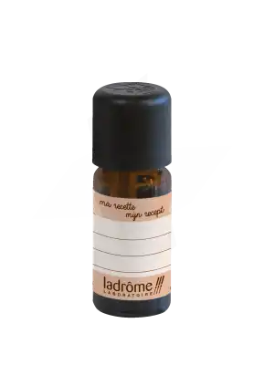 Ladrôme DIY Flacon Verre Brun + Compte-Goutte Noir Sécurité Enfant 10ml
