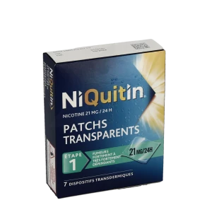 Niquitin 21 Mg/24 Heures, Dispositif Transdermique