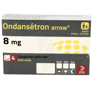 Ondansetron Arrow 8 Mg, Comprimé Pelliculé