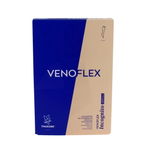 Venoflex Incognito Absolu 2 Chaussette Pied Ouvert Femme Noir Taille 1n