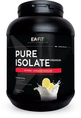 Eafit Pure Isolate Premium Poudre Pour Boisson Citron Pot/750g à Ris-Orangis