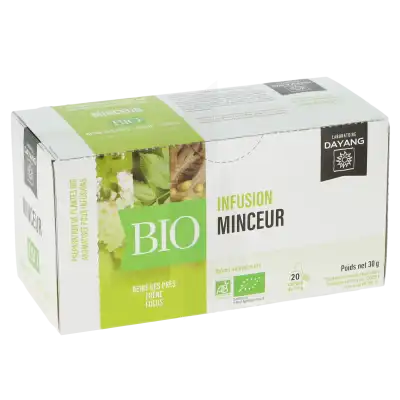 Dayang Minceur Bio 20 Infusettes à Bassens