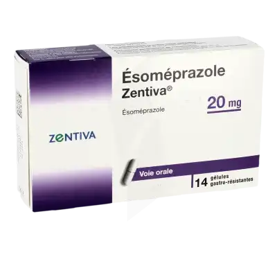 ESOMEPRAZOLE ZENTIVA 20 mg, gélule gastro-résistante