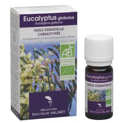Docteur Valnet Huile Essentielle Bio, Eucalyptus Globulus 10ml à SAINT-MARTIN-DU-VAR