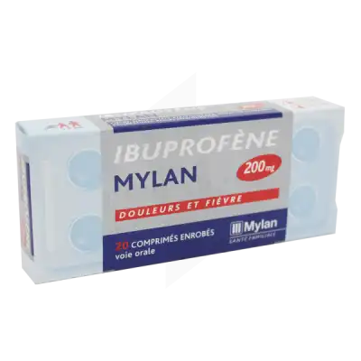 Ibuprofene Mylan 200 Mg, Comprimé Enrobé B/30 à Annecy