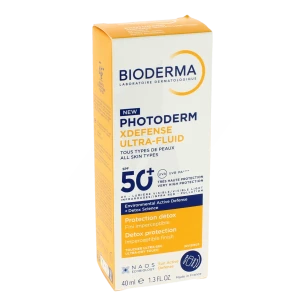 Bioderma Photoderm Xdefense Ultrafluide Spf50+ Cr Invisible Fl/40ml