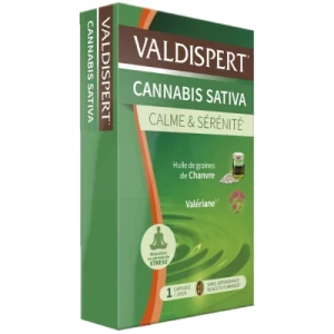 Valdispert Cannabis Sativa Caps Liquide B/24