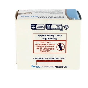 Losartan Biogaran 50 Mg, Comprimé Pelliculé Sécable
