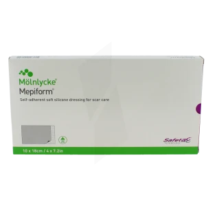 Mepiform Pans Siliconé Cicatrice 10cmx18cm B/5