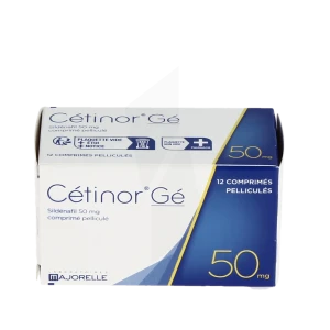 Cetinor 50 Mg, Comprimé Pelliculé