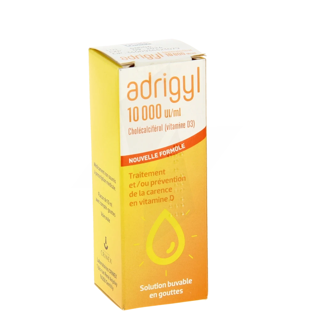 Adrigyl 10 000 Ui/ml, Solution Buvable En Gouttes